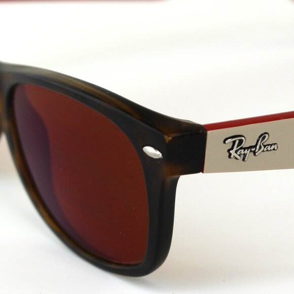 Ray-Ban Black and Red Sunglasses - Picture 6 of 10